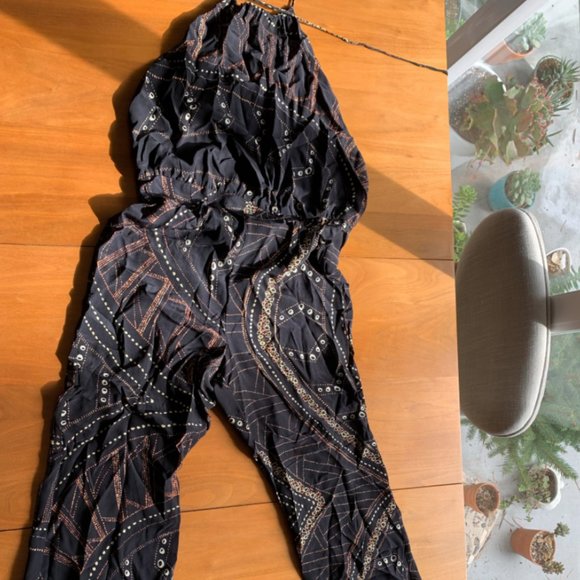 Stone Cold Fox Ischia Jumpsuit - Art Deco Print - Picture 4 of 6